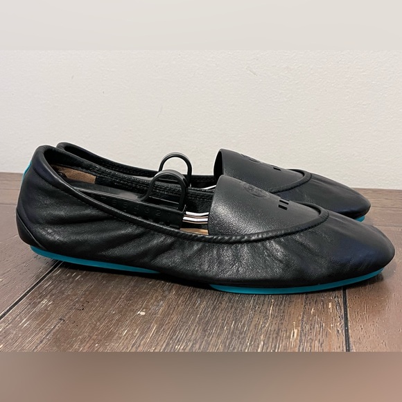 Tieks Black Leather Ballet Flats Womens size 8 - Picture 8 of 10